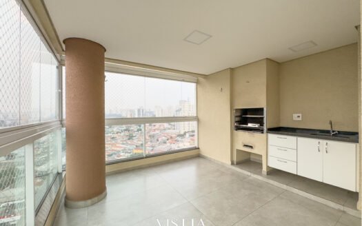 Vista deslumbrante, 3 suítes e 3 vagas na Zona Norte – Último andar!